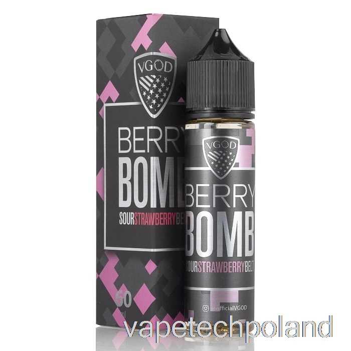 Vape Pen Berry Bomb - Vgod E-liquid - 60ml 0mg